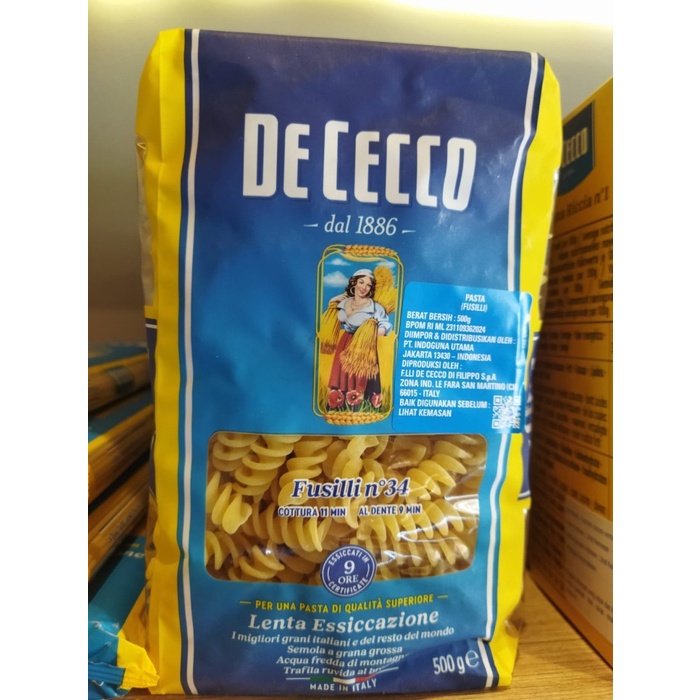 

Dececco Fusilli Pasta