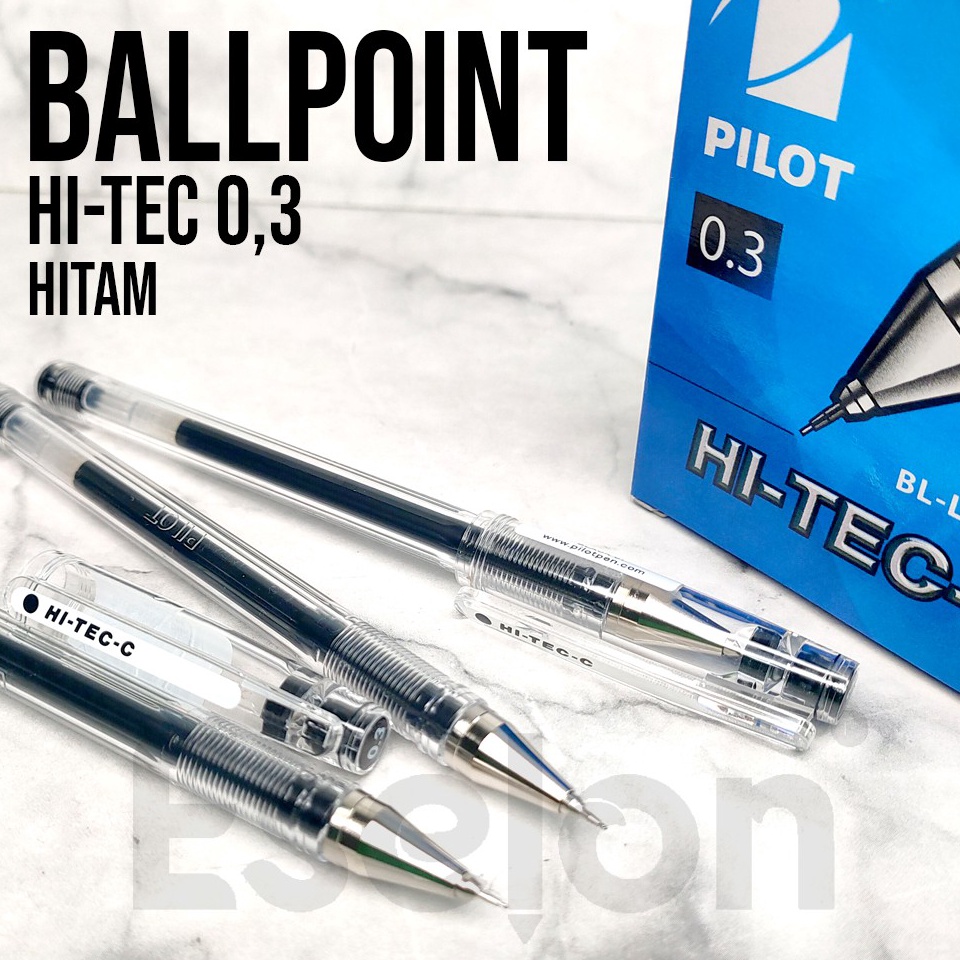 

NO61 1pc Pulpen PILOT Hi-tech 0.3 ASLI / 1 buah Pilot Hi-Tech 86