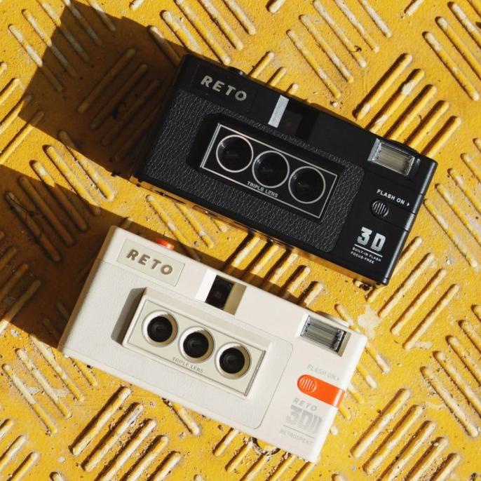 Kamera Analog 3D Stereoscopic - Reto 3D Camera
