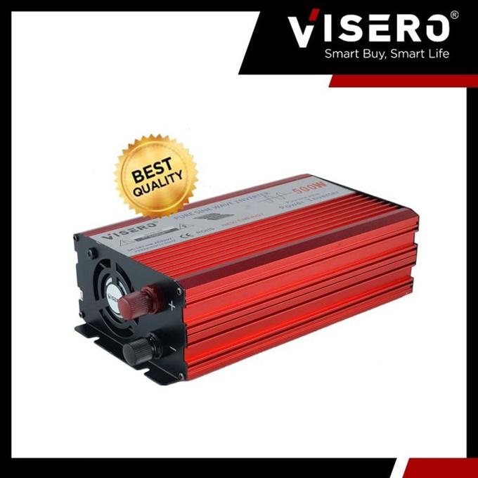 Visero VIO-500W PSW Power Inverter Pure Sine Wave 500 Watt 12V