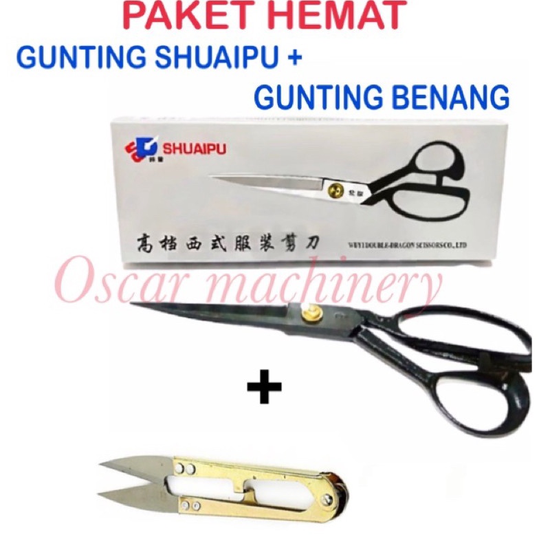 

EZN9V Paket Hemat Gunting SHUAIPU + Gunting Cekris Kangyong wpb8u