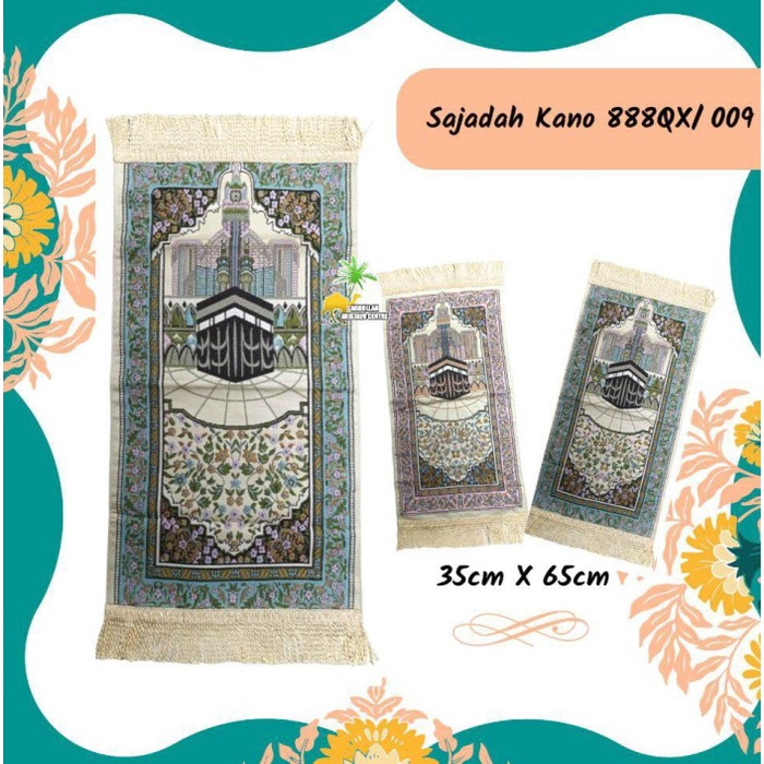 Terlaris Sajadah Sajadah Turki Mini/Sajadah Kano Mini 35 X 55/Sajadah Murah