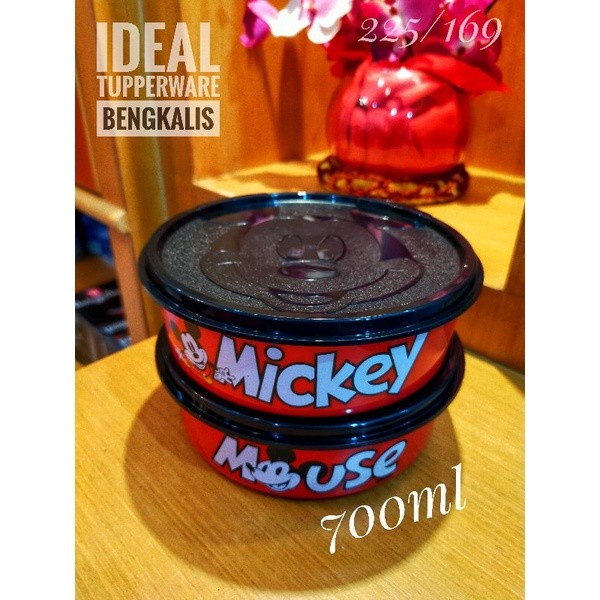 Terlaris Tempat Makan Anak Tupperware Mickey Minnie Bowl
