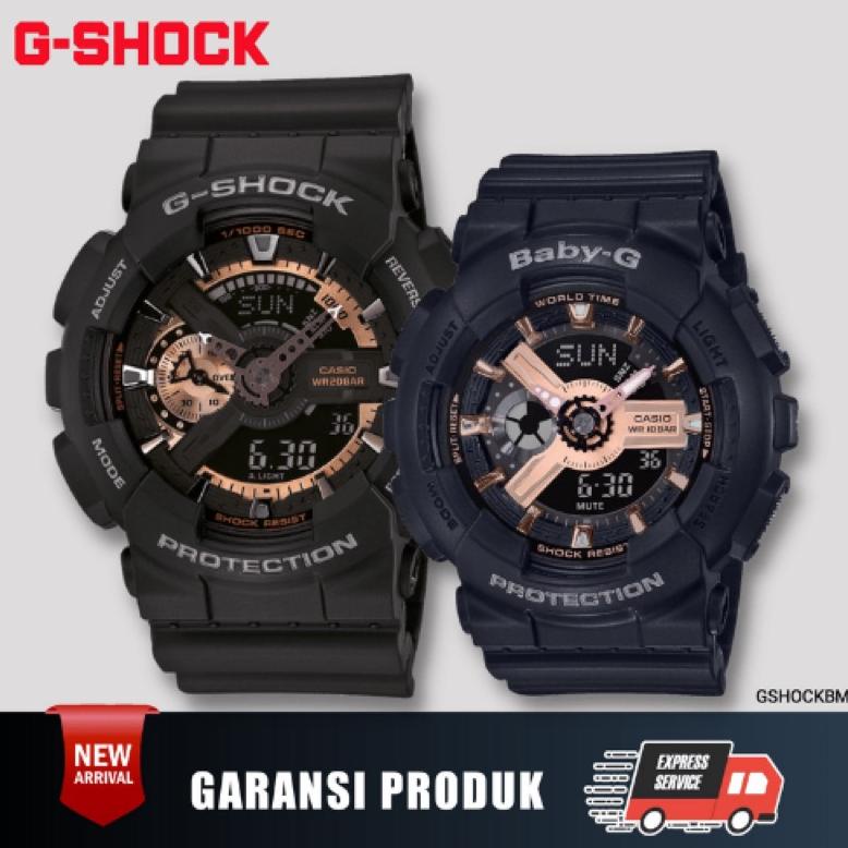 BEST PRODUK Jam Tangan Couple Gshock Casio GA110 RG / Baby G 110 G cek juga koleksi generasimilenial