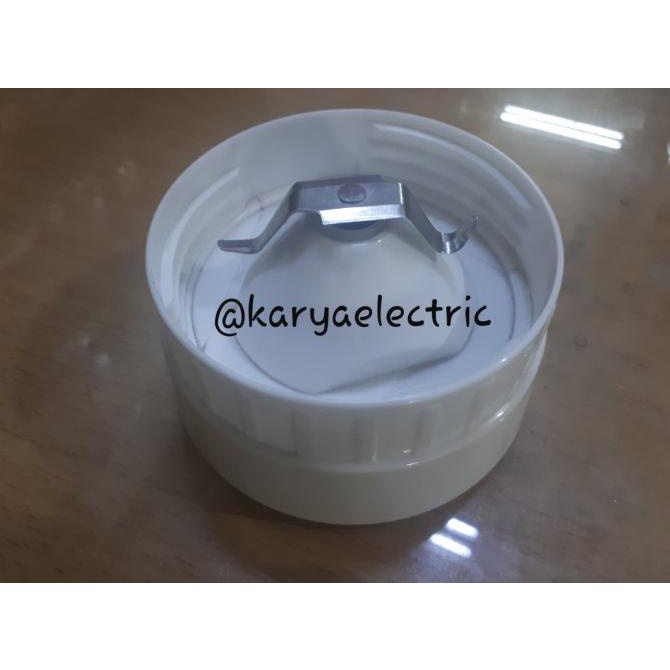 Produk Terbaik] Mounting/Mangkok Pisau Blender Miyako/National 2PIN Putih ORIGINAL