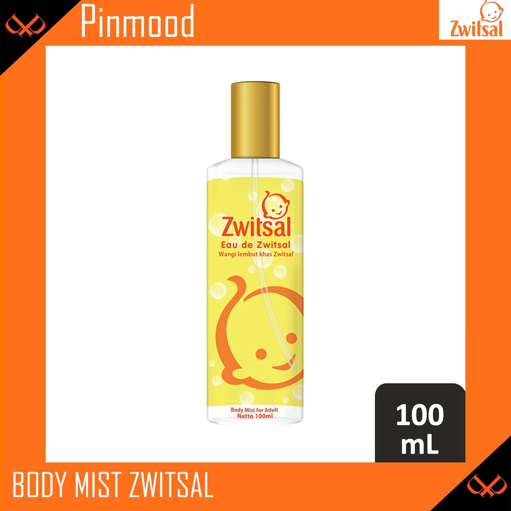 ZWITSAL PARFUM EAU DE TOILETTE SPRAY BODY MIST [ 100 ML ] PARFUM BADAN WANGI LEMBUT KHAS ZWITSAL FOR