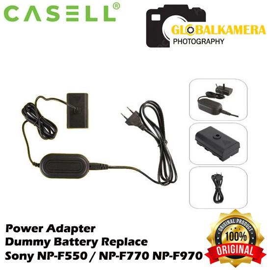 Casell Ac Power Adapter Dummy Battery For Sony Np F570 - F770 - F970