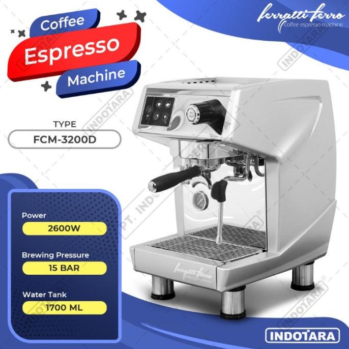 Ferratti Ferro Espresso Machine FCM3200D