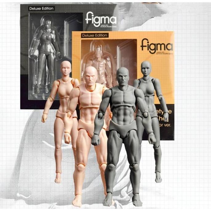 Figma Archetype HE SHE MALE FEMALE Deluxe Version Include Stand Base