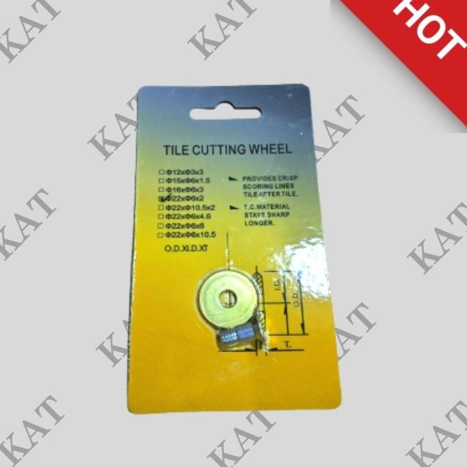 Mata Pisau Potong Keramik Granit Manual Muller / Tile Cutting Wheel