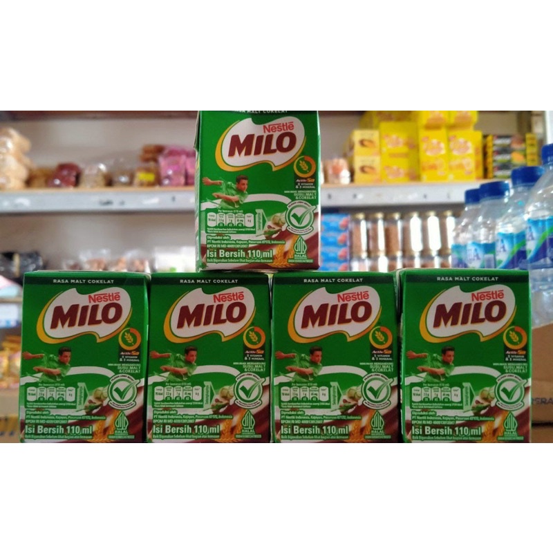 

Susu UHT Milo active-go 110ml grosir kartonan