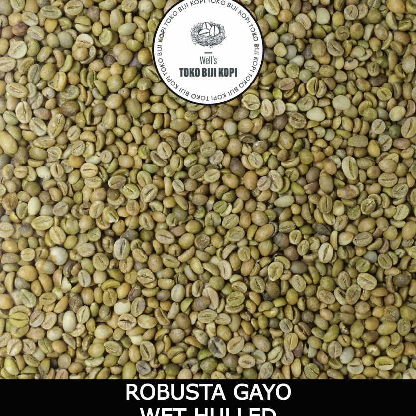 

✨MEN SALE✨ GREEN BEAN ROBUSTA GAYO GRADE 1 BIJI KOPI MENTAH - 1 KG serbuuu !