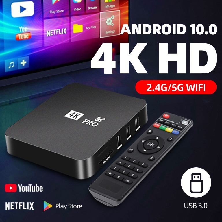 BOOMING. 2023 Latest Android Box 6K TV Box Android Google Assistant Chromecast Netflix Android Globa