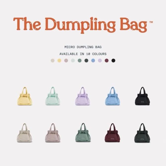 BEYOND THE VINES BTV MICRO DUMPLING BAG/Tas selempang nylon tote bag