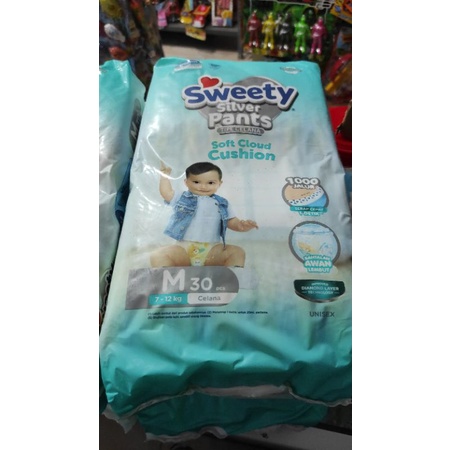 sweety silver M30/ popok