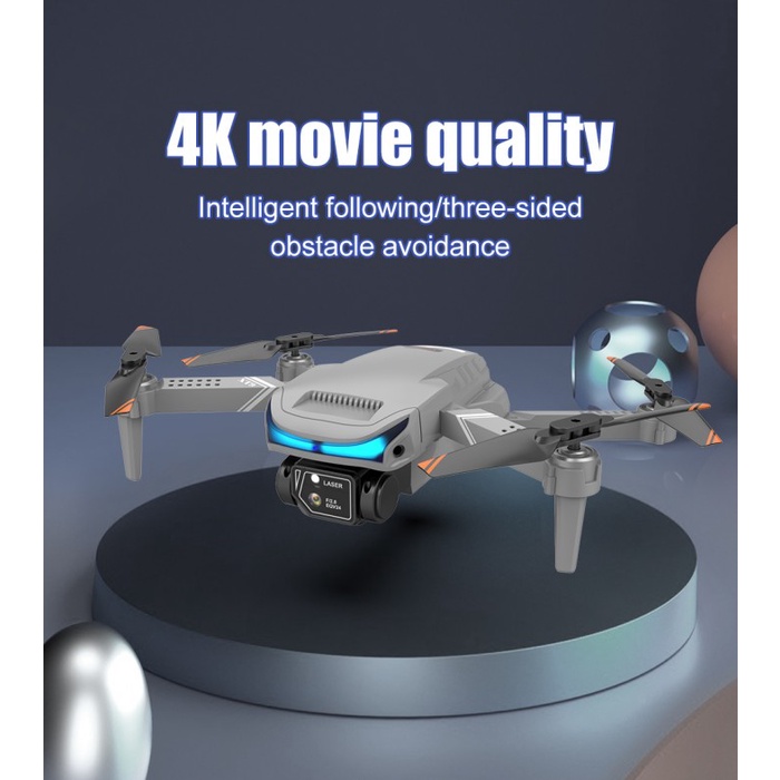 DRONE LIPAT CAMERA 4K HD XT9 DOUBLE CAMERA FREE BAG FOLLOW FLIGHT ORIGINAL