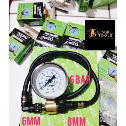 Best Seller Tester Fuelpump Tekiro Terlaris Fuel Pressure Gauge Alat Tekanan