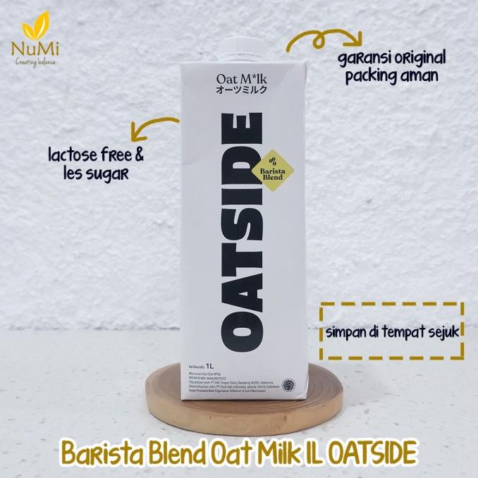 

1000ML Barista Oat Milk Susu Oat Dairy Free - OATSIDE