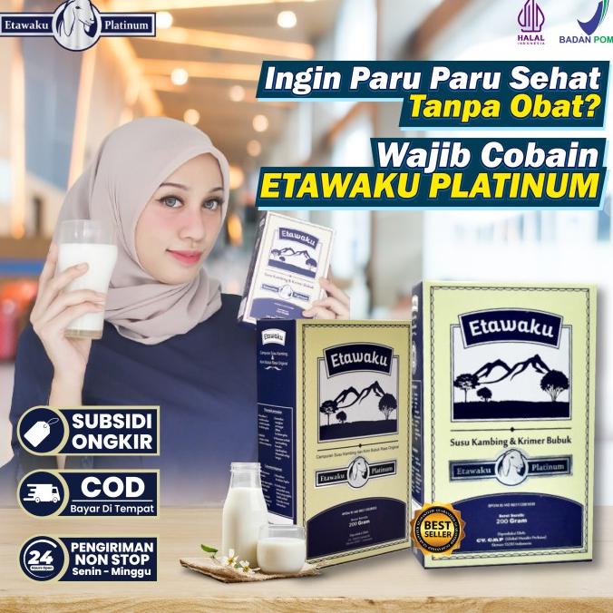 

Susu Kambing Etawa - Etawaku Platinum Plus Krimer Nabati 100% Original