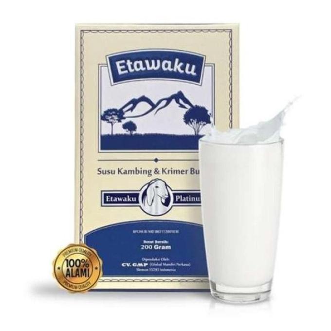 

Susu Kambing Etawa Etawaku Platinum Creamer Nabati Alami Sehat Bergizi
