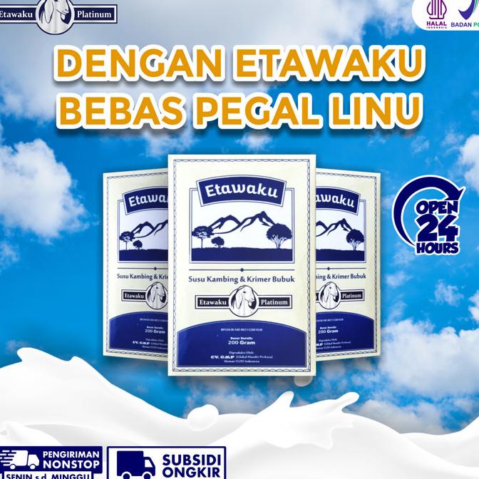 

Etawaku Platinum Susu Kambing Murni Plus Krimer dan Rendah Gula