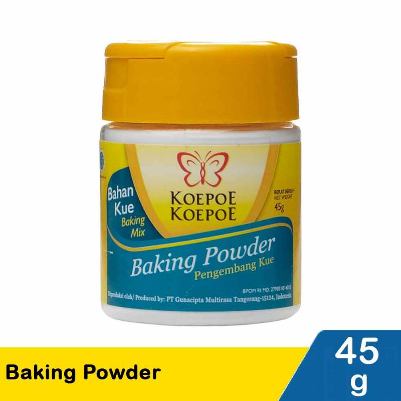 

Koepoe Koepoe Baking Powder 45G