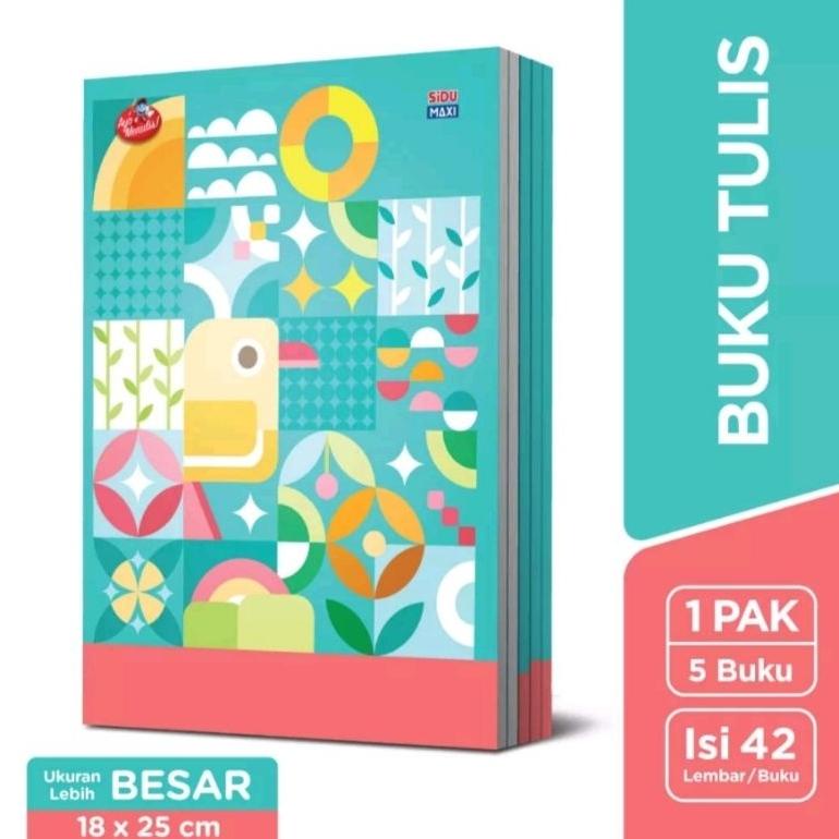 

8.8 Buku Tulis Boxy Sidu Maxi Grosir !!