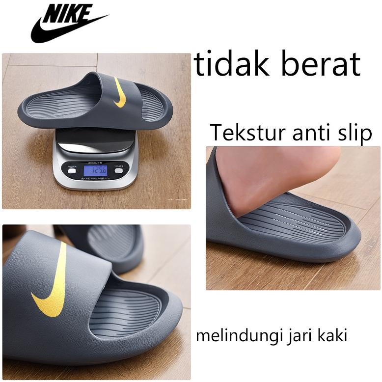 8.8 Sendal Nike Pria Sandal Slide Kamar Mandi Hotel  Empuk Karet Anti Slip Sandal Slop Pria Sandal R