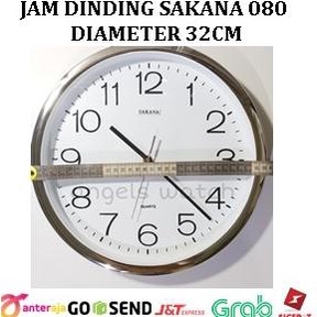 Jam Dinding Sakana 080 Original