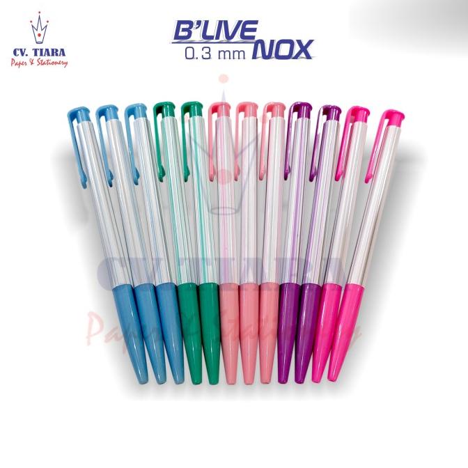 

*****] BALLPOINT / BOLPEN / POLPEN / PULPEN STANDARD B'LIVE MIX NOX 0,5 / 0.3