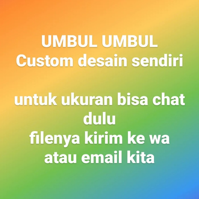 Umbul Umbul Kain Custom Tantinseller
