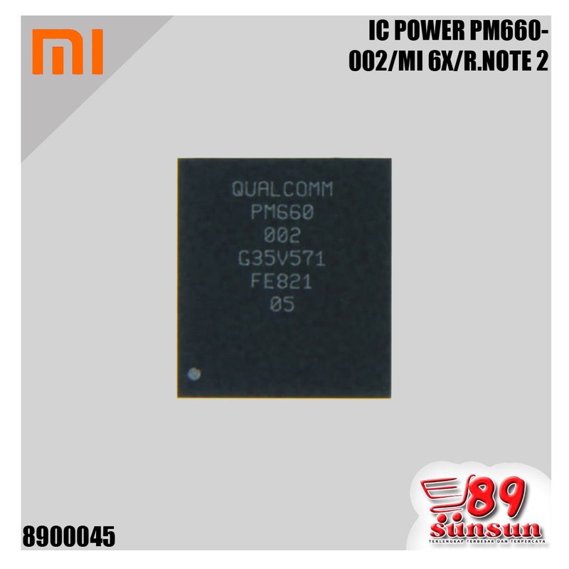 IC POWER PM660-002/MI 6X/R.NOTE 2