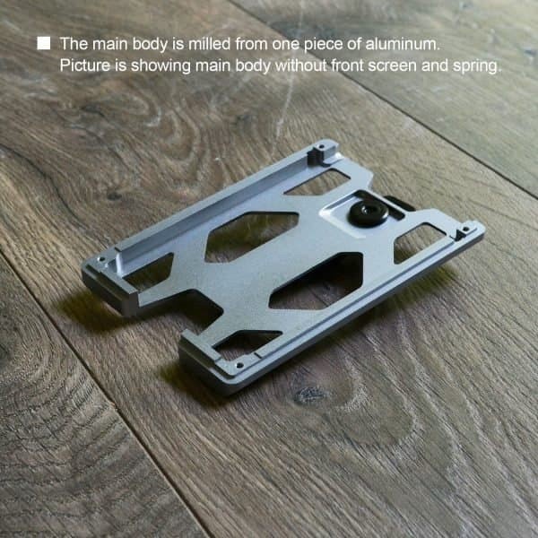 

Alunum G Badge Id Card Holder/Wallet Tactical Id Card