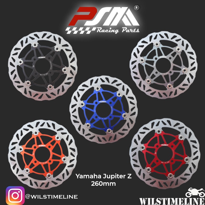 PIRINGAN / DISC CAKRAM PSM TITANIUM 260MM YAMAHA JUPITER Z / F1ZR