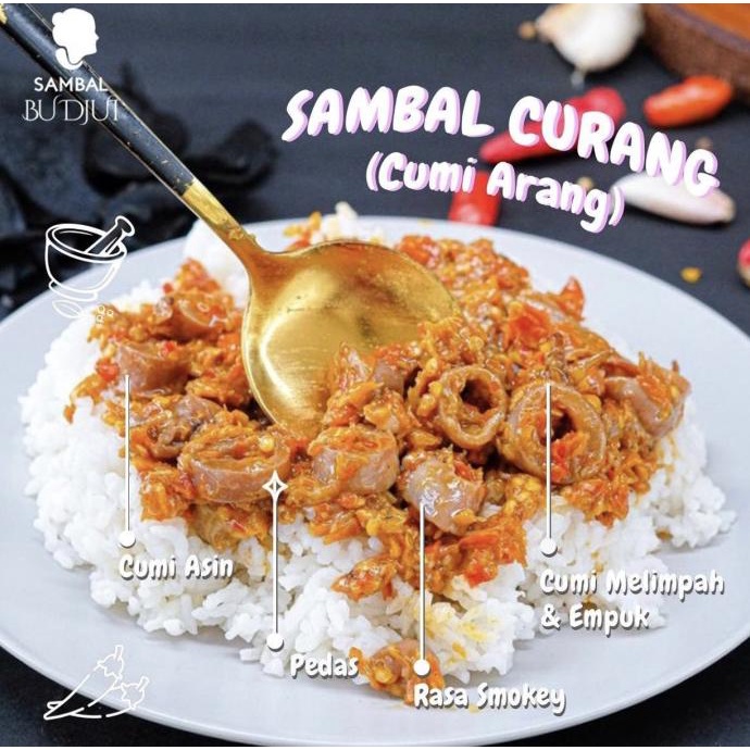 

Sambal Bu Djui - Sambal Curang / Sambal Cumi Arang