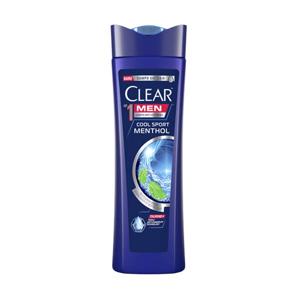 Promo Harga Clear Men Shampoo Anti Dandruff Cool Sport Menthol 320 ml - Shopee