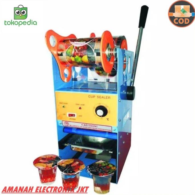 Alat Press Gelas Plastik Cup Sealer Omicko C35