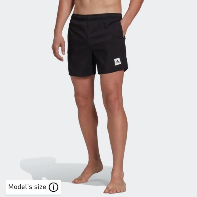 CELANA RENANG ORIGINAL ADIDAS SHORT LENGTH SOLID SWIM SHORT
