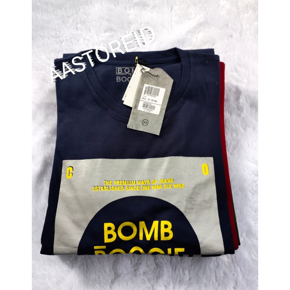 TERMURAH. Bombogi / Kaos Bombboogie Original / Kaos Distro Bombogie / Kaos Bombogie Pria / Oblong Bo