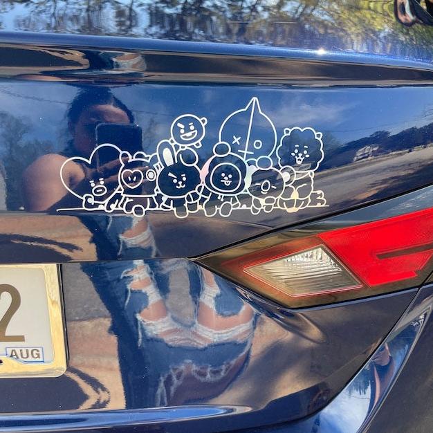 Aksesoris Stiker Hologram Bts Army, Stiker Seri Bts21 Untuk Laptop, Kulkas, Tempat Minum, Gelas, Kop