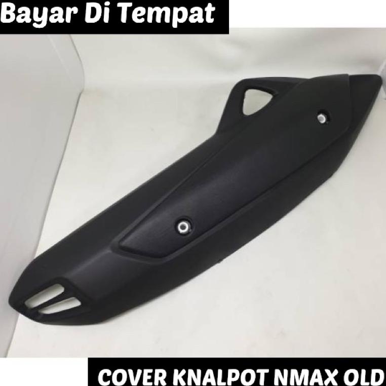 Aksesoris Cover Knalpot Nmax O Pelindung Knalpot Nmax Lama + Baut Original Nmax Motor Asli