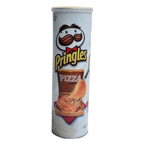 

Pringles Chips Pizza Flavored Con Sabor Rasa Pizza 158 Gr