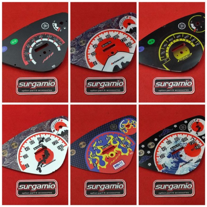 Papan speedometer mio sporty smile motif thailand ready