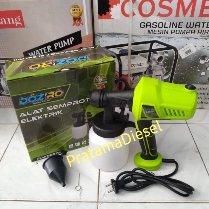 Spray gun listrik Doziro ZESG-003/ Alat semprotan cat listrik Doziro