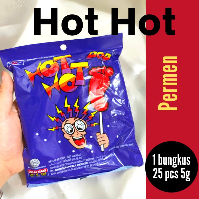 

Permen Hot Hot kaki dan Permen Pendekar Biru 1 Bungkus isi25