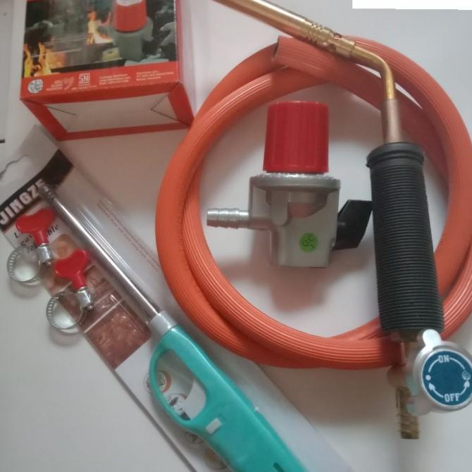 kepala heating torch kepala blow torch flame gun gas lpg komplit