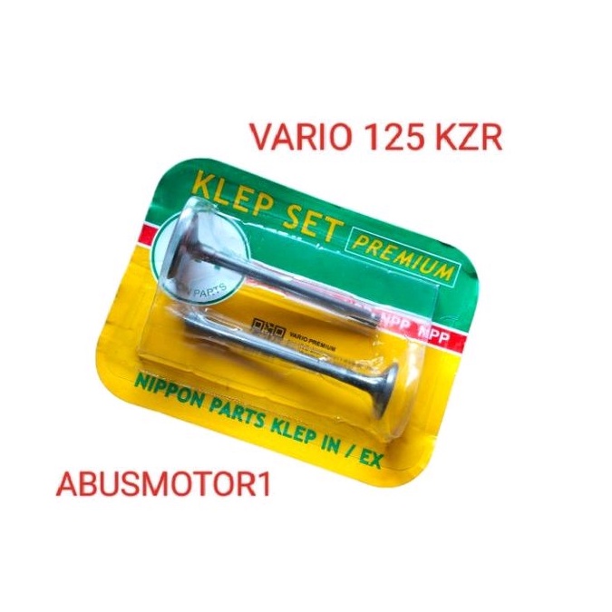 KLEP SET VALVE VARIO 125 FI VARIO TECHNO 125 FI INJEKSI VARIO 125 FI NEW LED ORIGINAL NPP