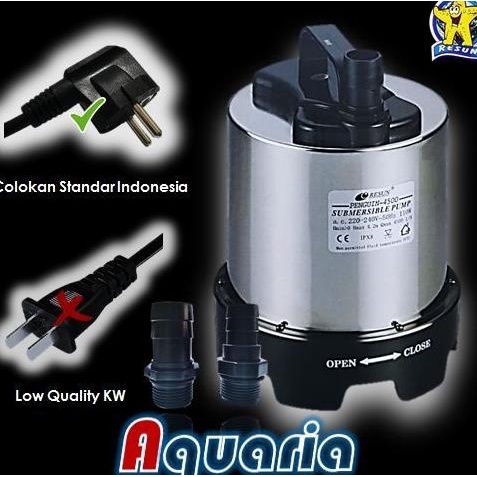 Resun Penguin4500 Pompa Celup Stainless Submersible Water Pump