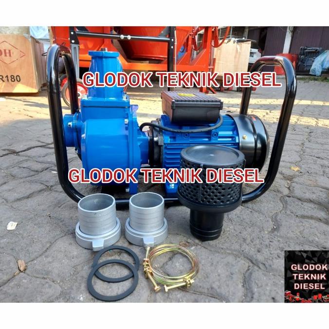 Pompa Air Alkon 3 Inch Listrik Nishikawa Nep-30 Electric Water Pump