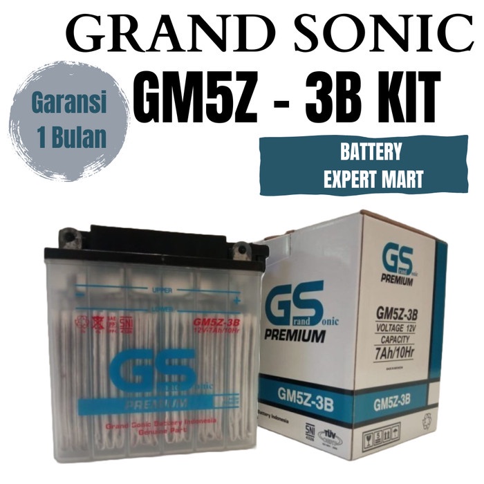 Aki Basah Motor Yamaha Vega R, Vega Zr Gm5Z Kit Gs Grand Sonic